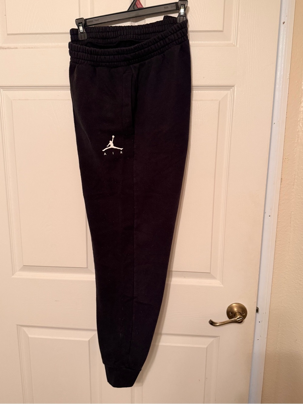 Jordan Jumpman Fleece Sweatpants Black Jogger Pants